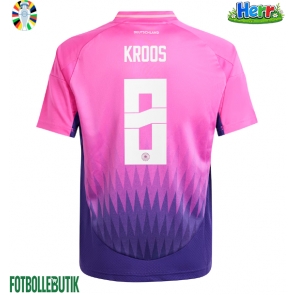 Tyskland Toni Kroos #8 Bortatröja EM 2024 Kortärmad